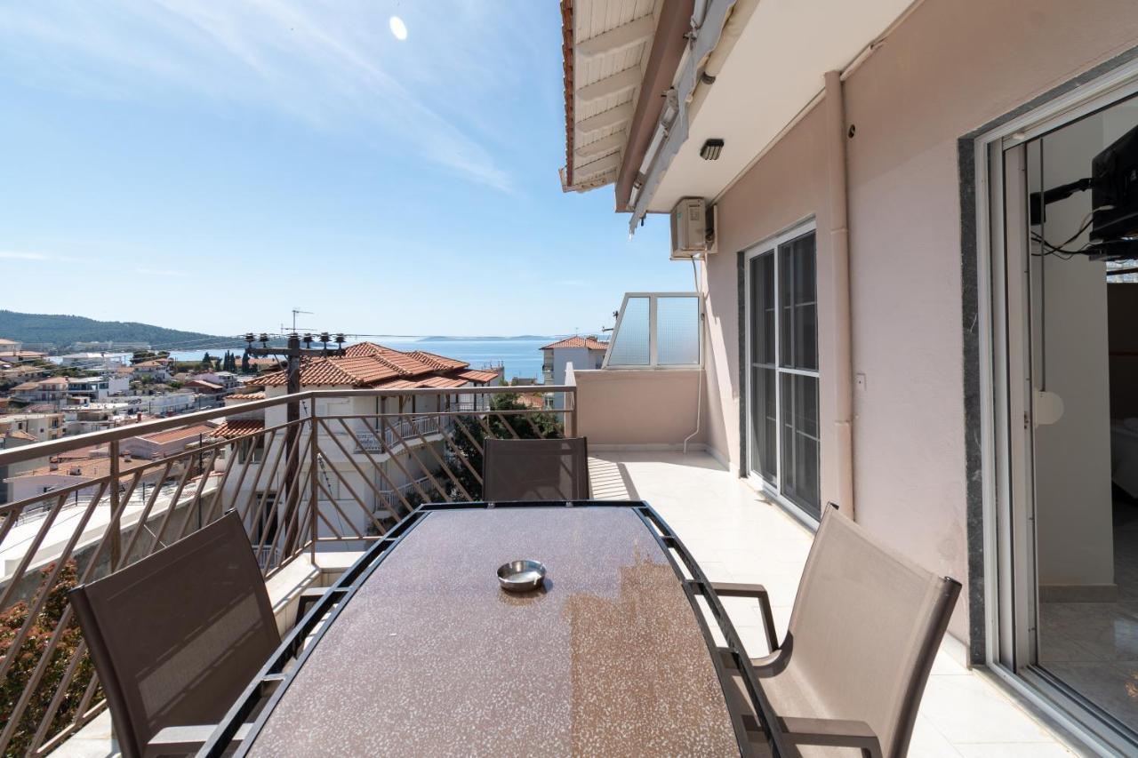 Ferienwohnung Naias Néos Marmarás Exterior foto