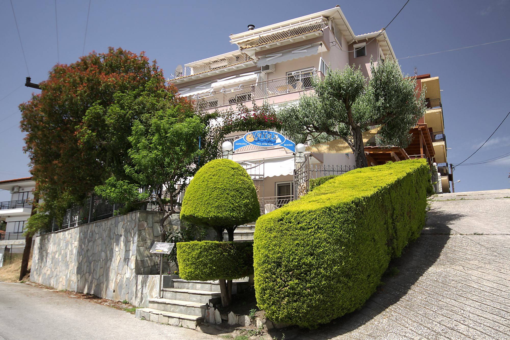 Ferienwohnung Naias Néos Marmarás Exterior foto